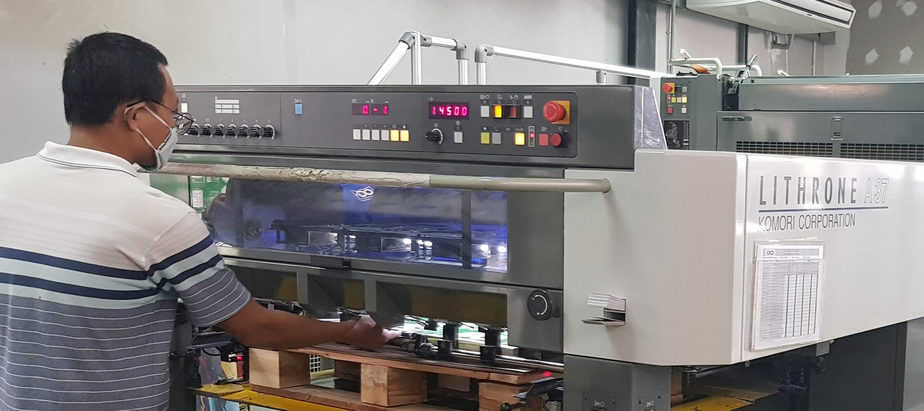 Sheetfed Komori phot0